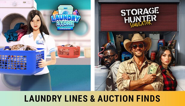 Εξώφυλλο του Laundry Lines & Auction Finds