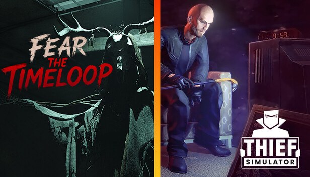 Jaquette de Fear The Timeloop and Thief Simulator