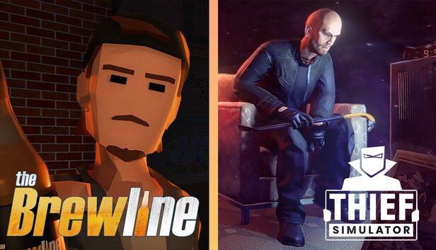 A(z) Brewline x Thief Simulator borítóképe