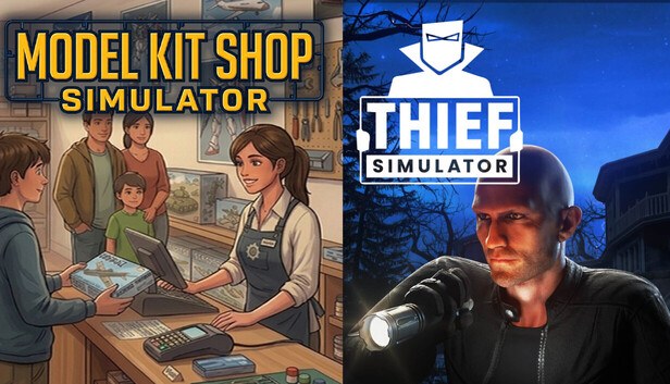 Portada de Model Kit Shop Simulator and Thief Simulator