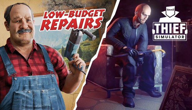 Cover von Low-Budget Repairs and Thief Simulator