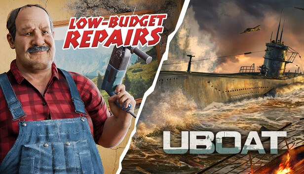Cover von Low-Budget Repairs and UBOAT