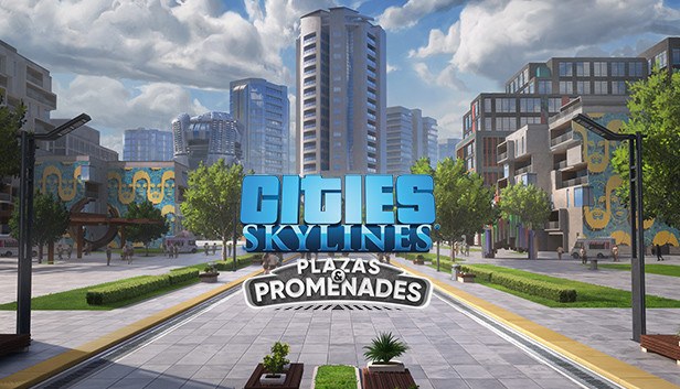 Обложка на Cities: Skylines - Plazas & Promenades