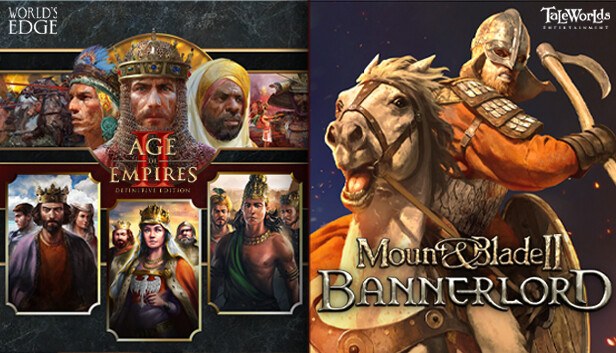 Coperta Mount & Blade II & Age of Empires II