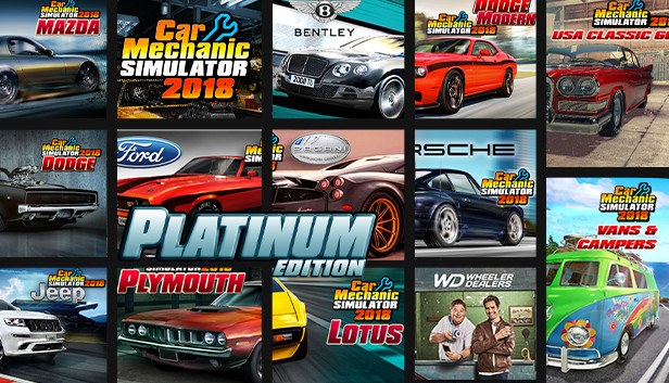 Car Mechanic Simulator 2018 - Platinum Edition cover art