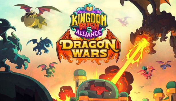 Coperta Kingdom Rush 5: Alliance TD - Dragon Wars Campaign