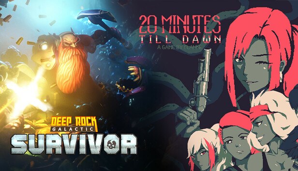 Cover van 20 Minutes Till Dawn + Deep Rock Galactic: Survivor