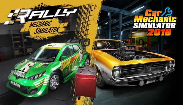 Rally Mechanic & Car Mechanic Simulator 2018 cover art