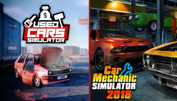 Used Cars Simulator and Car Mechanic Simulator 2018 cover art