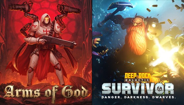 Cover van ARMS OF GOD X Deep Rock Galactic: Survivor
