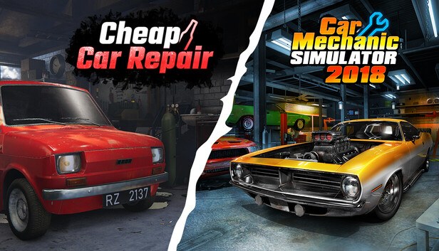 Cheap Car Repair and Car Mechanic Simulator 2018 cover art