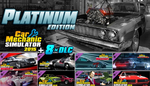 Copertina di Car Mechanic Simulator 2015 - Platinum Edition