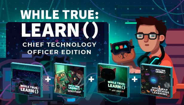 Cover van while True: learn() Chief Technology Officer Edition