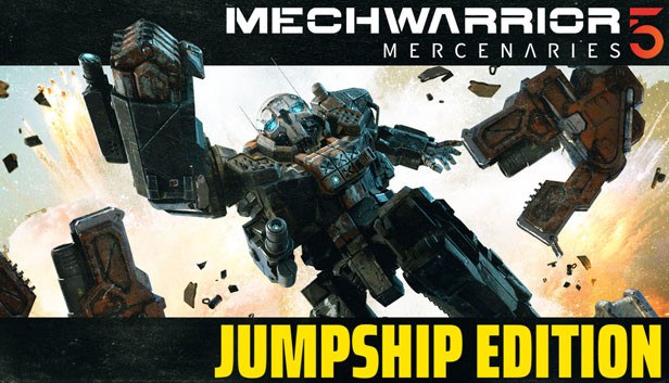 Cover van MechWarrior 5: Mercenaries: JumpShip Edition