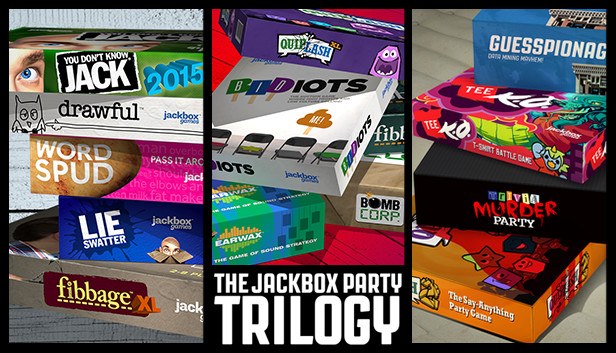 Coverbillede til The Jackbox Party Trilogy