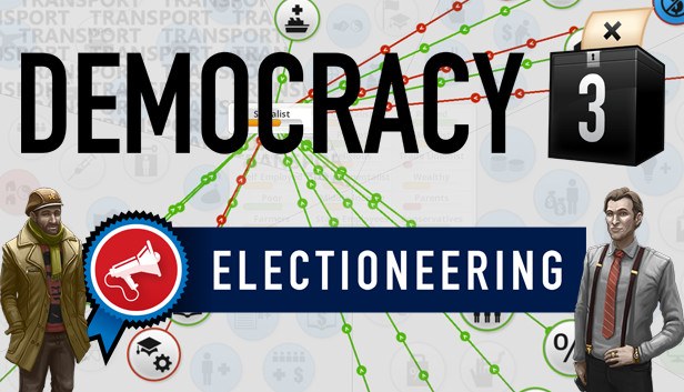 Jaquette de Democracy 3: Electioneering