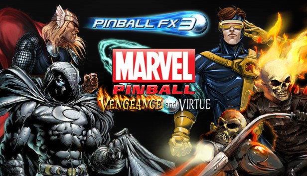 Capa de Pinball FX Classic - Marvel Pinball Vengeance and Virtue Pack