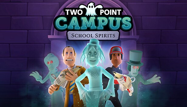 Εξώφυλλο του Two Point Campus: School Spirits