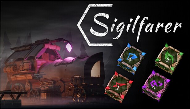 Εξώφυλλο του Sigilfarer: A Dice-Rolling Roguelite