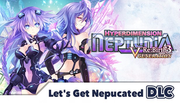 Hyperdimension Neptunia Re;Birth3 Let's Get Nepucated viršelis
