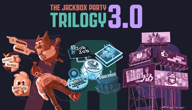 Coverbillede til The Jackbox Party Trilogy 3.0