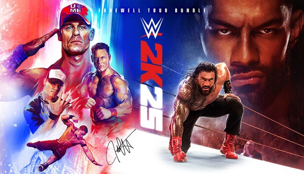 Obal WWE 2K25 Farewell Tour Bundle