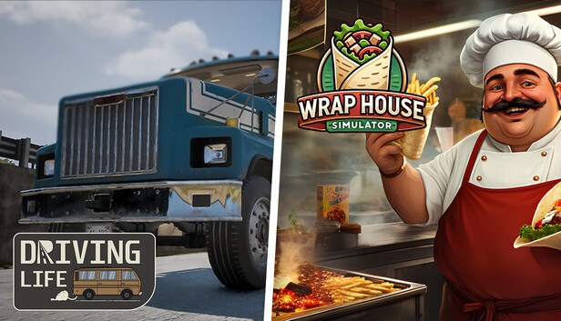 Jaquette de Driving Life x Wrap House Simulator