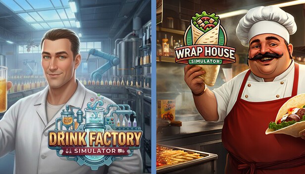 Jaquette de Drink Factory x Wrap House Simulator