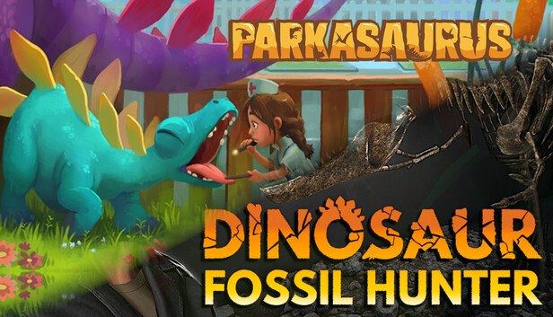 Parkasaurus Fossil Hunter viršelis