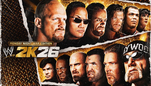 Cover van WWE 2K26 Monday Night War Edition