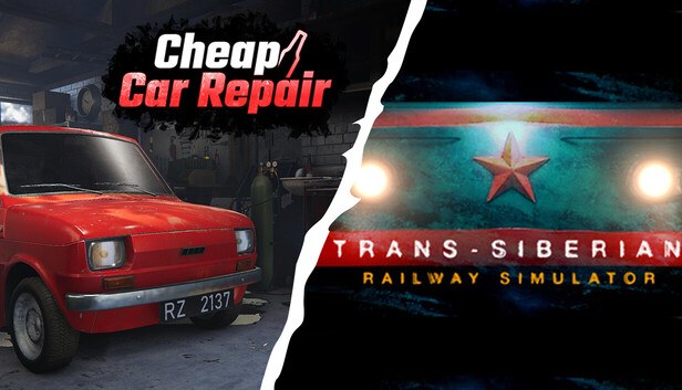 Cover von Cheap Car Repair and Trans-Siberian Railway Simulator