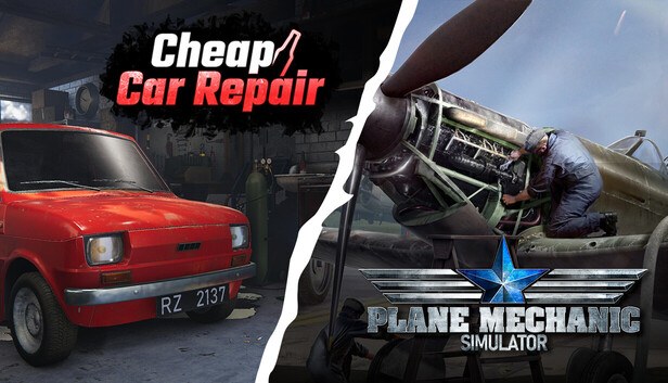 Cover von Cheap Car Repair and Plane Mechanic Simulator