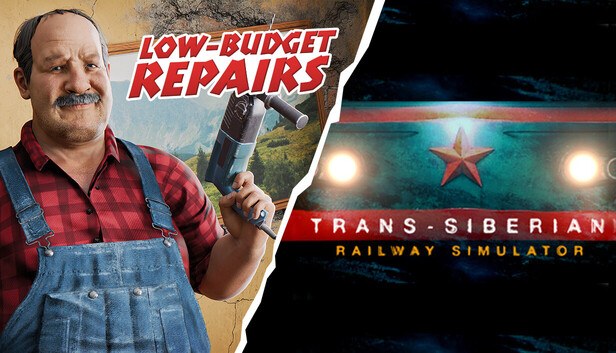 Portada de Low-Budget Repairs and Trans-Siberian Railway Simulator