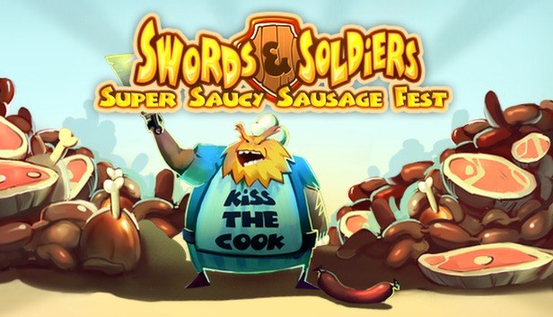 Naslovnica za Swords and Soldiers - Super Saucy Sausage Fest DLC
