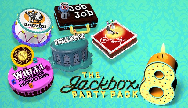 Coverbillede til The Jackbox Party Pack 8 - Game + Soundtrack Bundle