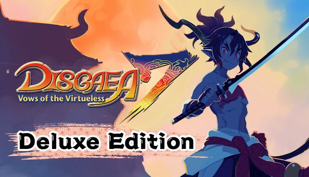 Εξώφυλλο του Disgaea 7: Vows of the Virtueless Deluxe Edition