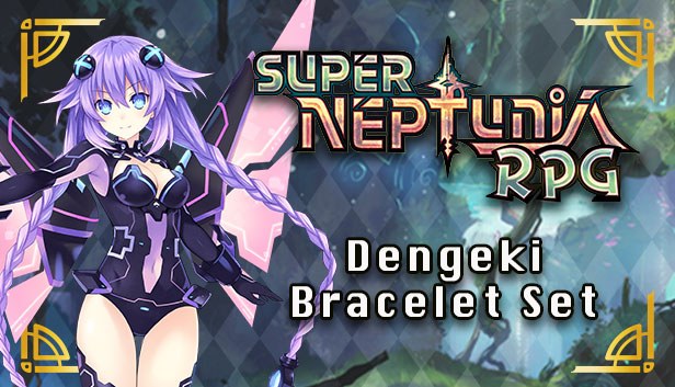 Jaquette de Super Neptunia RPG Dengeki Bracelet Set
