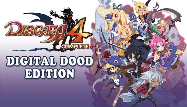 Disgaea 4 Complete+ Digital Dood Edition vāka attēls