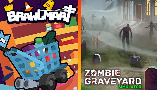 A(z) BrawlMart x Zombie Graveyard Simulator borítóképe