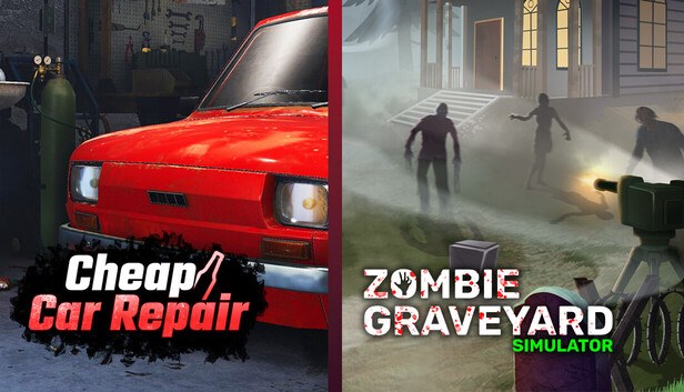 Cover von Cheap Car Repair x Zombie Graveyard Simulator