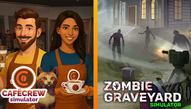 Cover von Cafe Crew x Zombie Graveyard Simulator
