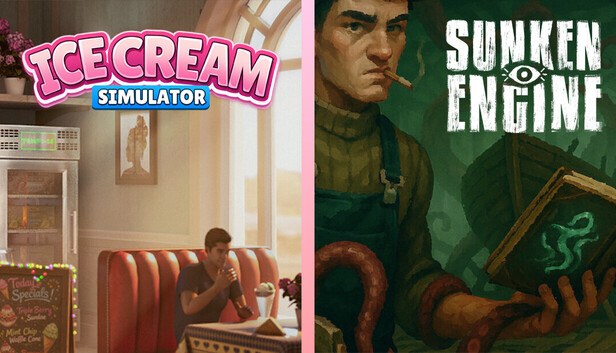Εξώφυλλο του Ice Cream x Sunken Engine