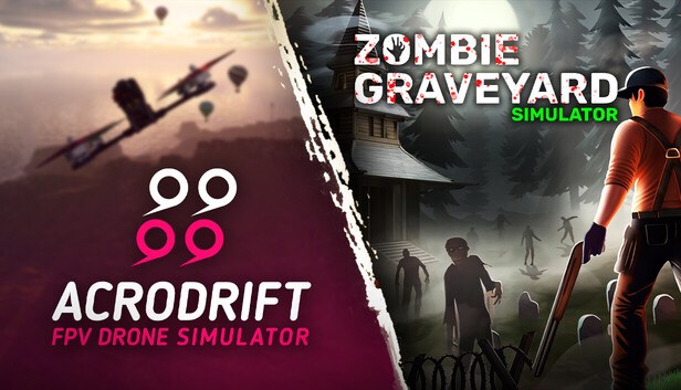 A(z) ACRODRIFT x Zombie Graveyard Simulator borítóképe