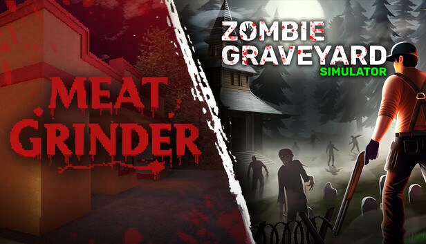 Meat Grinder x Zombie Graveyard Simulator cover art
