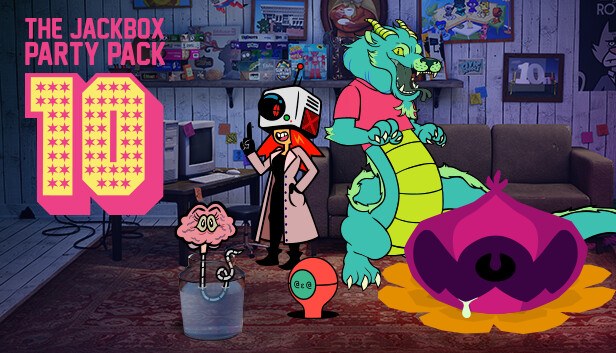 Portada de The Jackbox Party Pack 10 - Game + Soundtrack Bundle