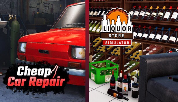 Cover von Cheap Car Repair x Liquor Store Simulator