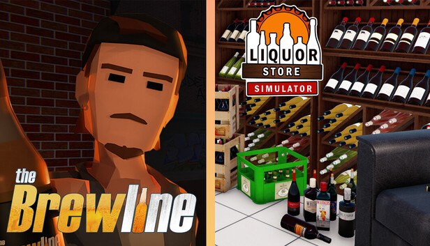 A(z) Brewline x Liquor Store Simulator borítóképe