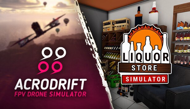 A(z) ACRODRIFT x Liquor Store Simulator borítóképe