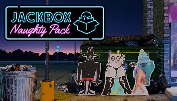 Coverbillede til The Jackbox Naughty Pack Game + Soundtrack Bundle