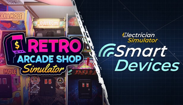 Portada de Retro Arcade Shop Simulator x Smart Device